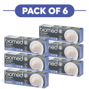 Biomed Calcimax Natural Toothpaste Hydroxyapatite 100g Pack of 6