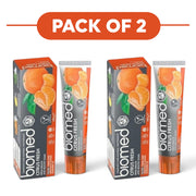 Biomed Citrus Fresh Natural Toothpaste Mandarin Grapefruit 100g Pack of 2