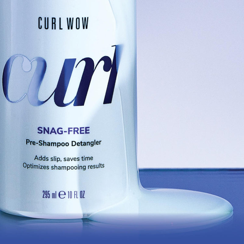 Snag-Free Pre-Shampoo Detangler For Curly Hair