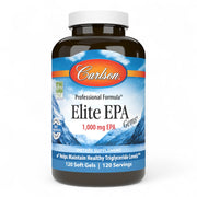 Carlson Elite EPA Gems – 1,000 mg EPA, Triglyceride Support, 120 Softgels