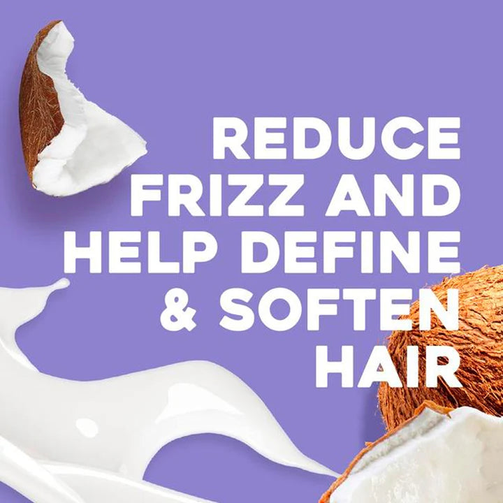 OGX Frizz Defying Coconut Miracle Oil Air Dry Cream for Natural Styling - 177ml
