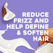 OGX Frizz Defying Coconut Miracle Oil Air Dry Cream for Natural Styling - 177ml