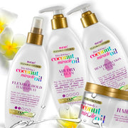 OGX Frizz Defying Coconut Miracle Oil Air Dry Cream for Natural Styling - 177ml other variants.