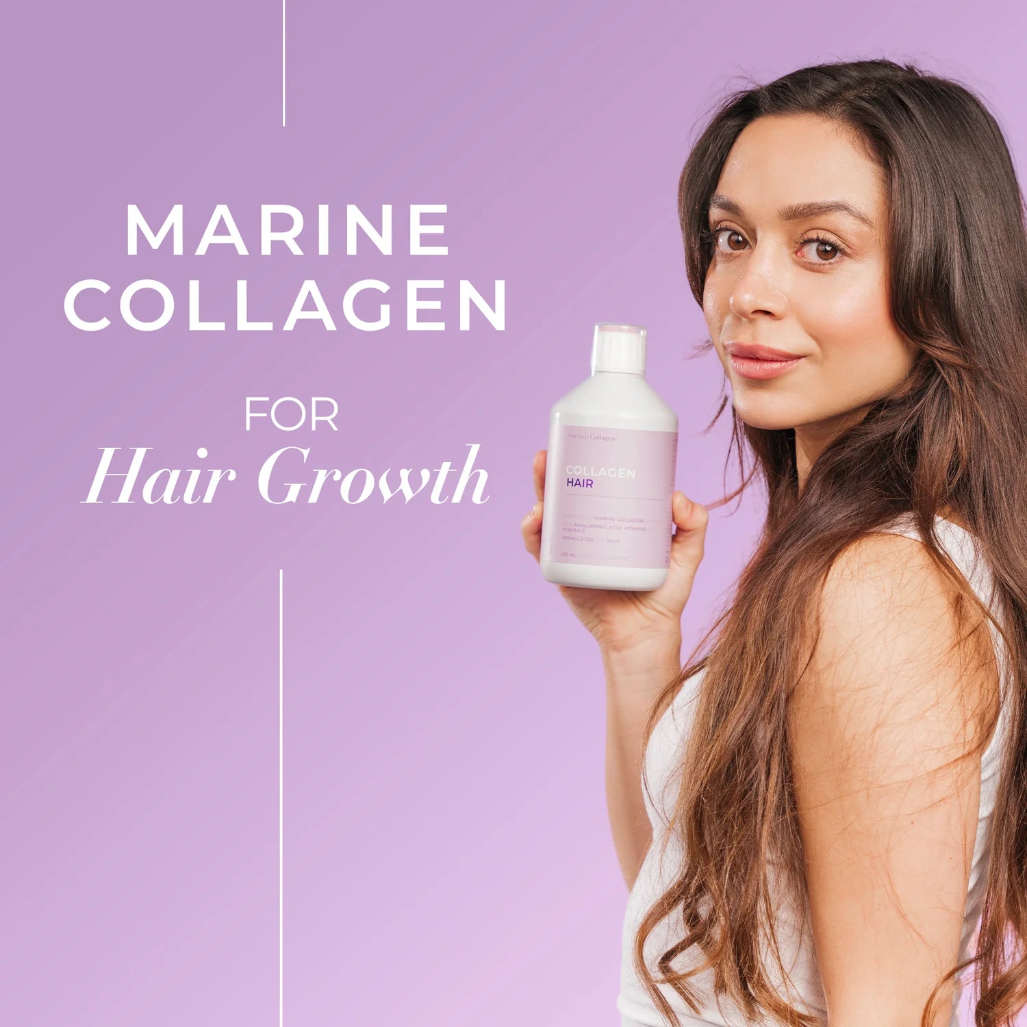 Swedish Collagen Hair liquid citrus 500ml daily routine use