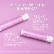 Collagen Retinol product with text on a pink background