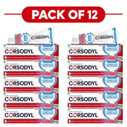 Corsodyl Daily Gum Care Complete Protection Toothpaste 75ml Pack of 12