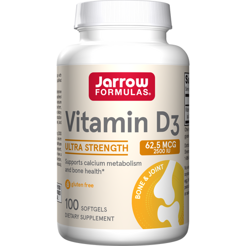Jarrow Formula's Vitamin D3 100softgels