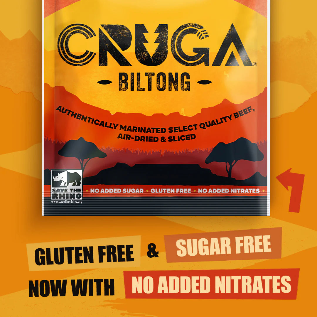 Cruga Original Beef Biltong ready to eat beef snack 300g