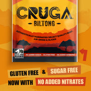Cruga Original Beef Biltong ready to eat beef snack 300g