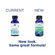 Nordic Naturals Baby's DHA Vegetarian - 1050mg Omega-3 from Algae old & new packaging