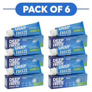 Deep Freeze Cooling Gel Non-Medicinal 100g Pack of 6