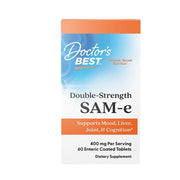 Doctor's Best SAM-e, Double-Strength, 400 mg per Serving, 60 Enteric Coated Tablets