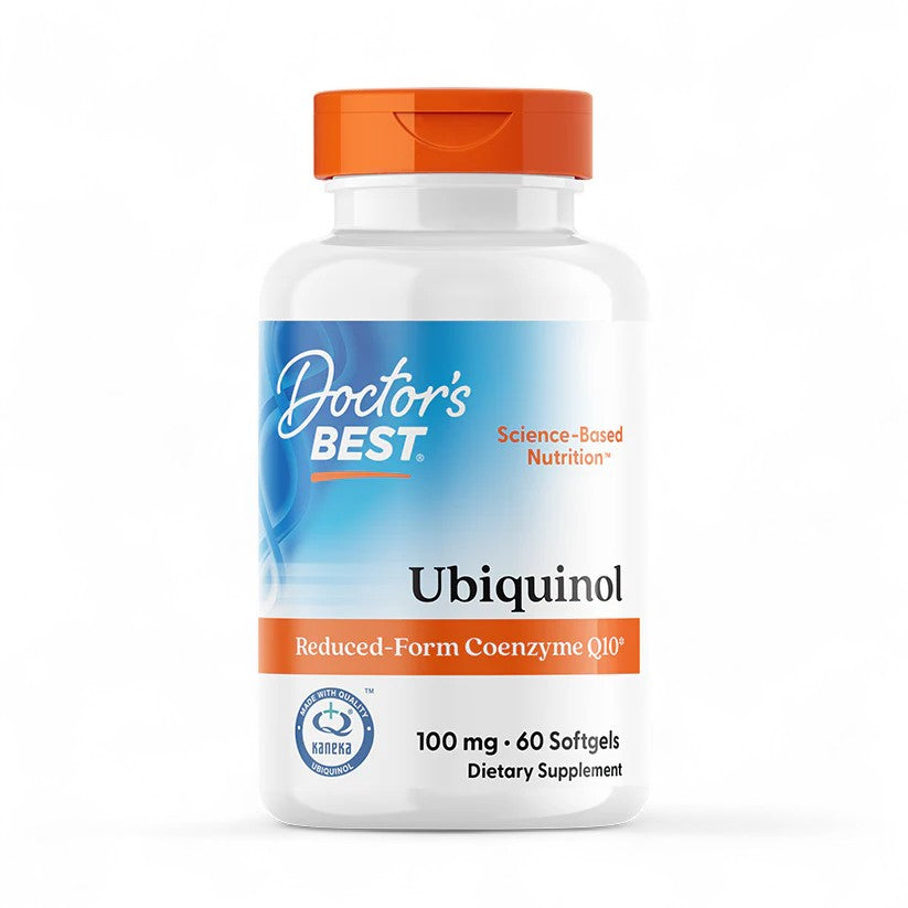 Doctor's Best Ubiquinol – 100mg, 60 Softgels
