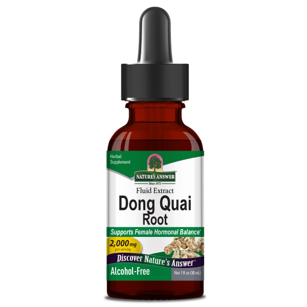 Nature's Answer Dong Quai Root Fluid Extract 2,000mg  30ml Supports Female Hormonal Balance