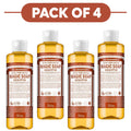 Dr. Bronner's Eucalyptus 18-in-1 Pure-Castile Liquid Soap 240ml Pack of 4