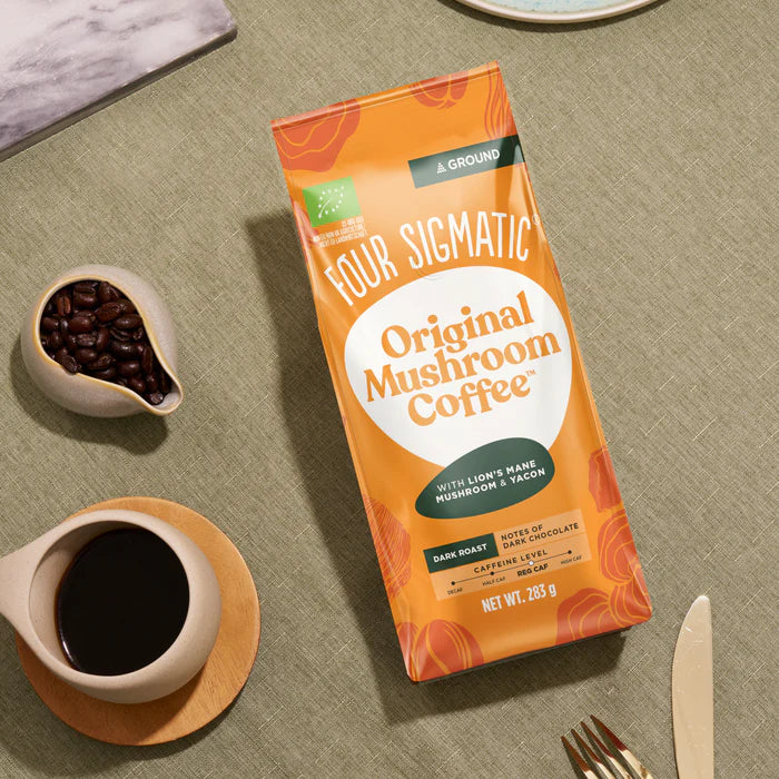 Four Sigmatic Original Mushroom Ground Coffee, Dark Roast - 283g