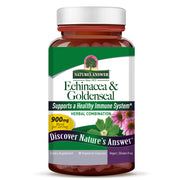Nature’s Answer Echinacea & Goldenseal – 900 mg, 90 Vegan Capsules