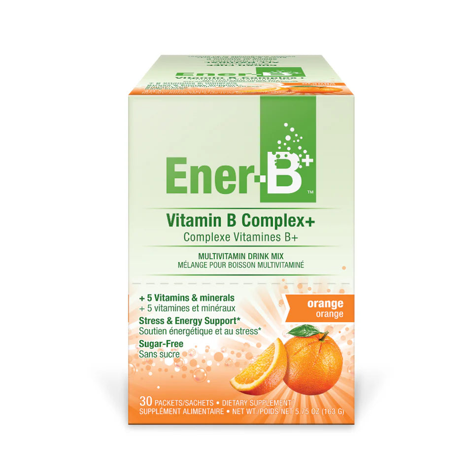 Ener-B+ Vitamin B Multivitamin Drink Mix Orange Flavour