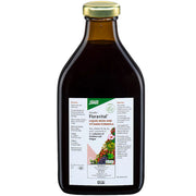 Floradix Liquid Iron & Vitamin Formula 500ml bottle, vegetarian.