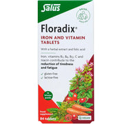 Floradix Vegan Iron Supplement Triple Pack - 84 Tablets
