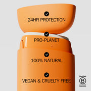 Fussy Refillable Natural Deodorant Wide Eyed ingredient information 40g