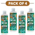 Faith In Nature Coconut Hydrating Conditioner 400ml Pack of 4