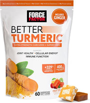Force Factor Better Turmeric Soft Chews – 60 Count