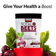Force Factor Total Beets Soft Chews – 60 Count