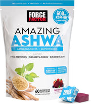 Force Factor Amazing Ashwa Soft Chews – 60 Count