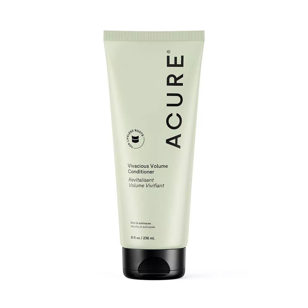 Acure Vivacious Volume Conditioner vegan volumizing conditioner peppermint echinacea bottle 236ml