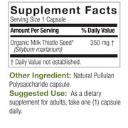 Genceutic Naturals Milk Thistle – 350 mg, 60 Vegan Capsules