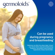 Germoloids Suppositories 24 Count product packaging for internal use