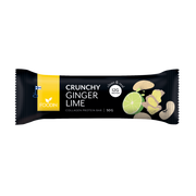 Foodin Crunchy Collagen Protein Bar Ginger Lime, 50g x 12
