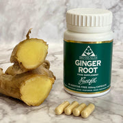 Bio-Health Ginger Root 500mg Capsules - 60 Count