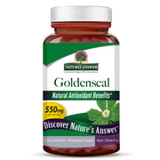 Nature's Answer Goldenseal supplement bottle on a white background