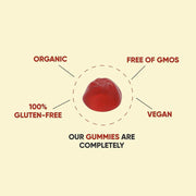 Supplement Facts & Ingredients Image: Goli Apple Cider Vinegar Gummies ingredient label 120 gummies