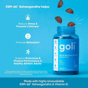 Goli Ashwagandha Gummies vegan supplement lifestyle image
