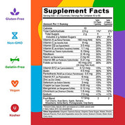 Supplement Facts & Ingredients Image: Goli Complete Kids Multi Gummies ingredient label 80 gummies