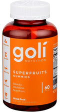 Goli Nutrition Superfruits Gummies Mixed Fruit 60 Count