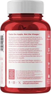 Barcode Image: Goli Nutrition ACV Gummies barcode packaging 60 count