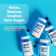 Goli Zero Sugar Ashwagandha Plus Gummies vegan supplement lifestyle image