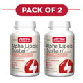 Jarrow Formulas Alpha Lipoic Sustain with Biotin 120 Tablets Pack of 2