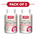 Jarrow Formulas Citrus Bergamot 60 Veggie Capsules Pack of 2