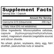Jarrow Formulas Co-Q10 - 200 mg – 60 Veggie Capsules