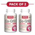 Jarrow Formulas Co-Q10 200mg 60 Veggie Capsules Pack of 2