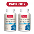Jarrow Formulas Glutathione Reduced 500mg 120 Veggie Capsules Pack of 2