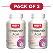 Jarrow Formulas Hyaluronic Acid 120mg 120 Veggie Capsules Pack of 2