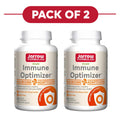 Jarrow Formulas Immune Optimizer Mushrooms 90 Veggie Capsules Pack of 2