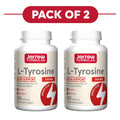 Jarrow Formulas L-Tyrosine 500mg 100 Capsules Pack of 2