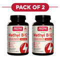 Jarrow Formulas Methyl B-12 5000mcg 60 Chewable Tablets Pack of 2